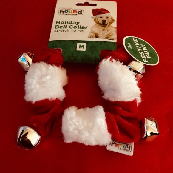 Outward hound Holiday Bell Collar Stretch to Fit   Size : M - Picture 3 of 3